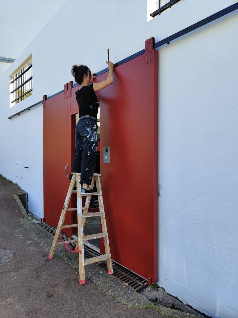 Jennifer Magonty en action